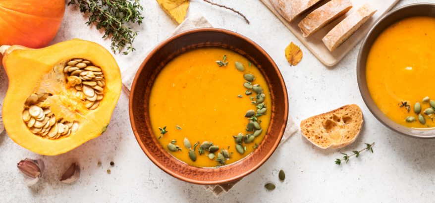  Pumpkin soup to strengthen immunity