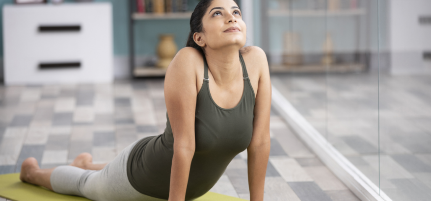 cobra pose for quick relief from back pain